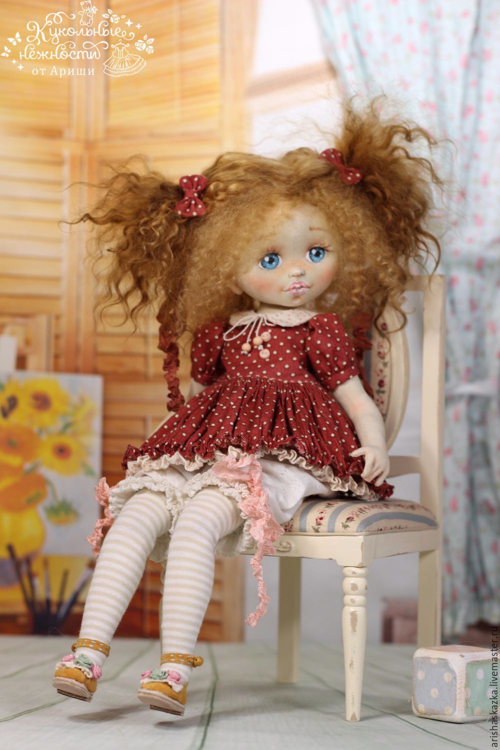фото  Выкройка 2016 кукол Ариши школа кукол Ариши