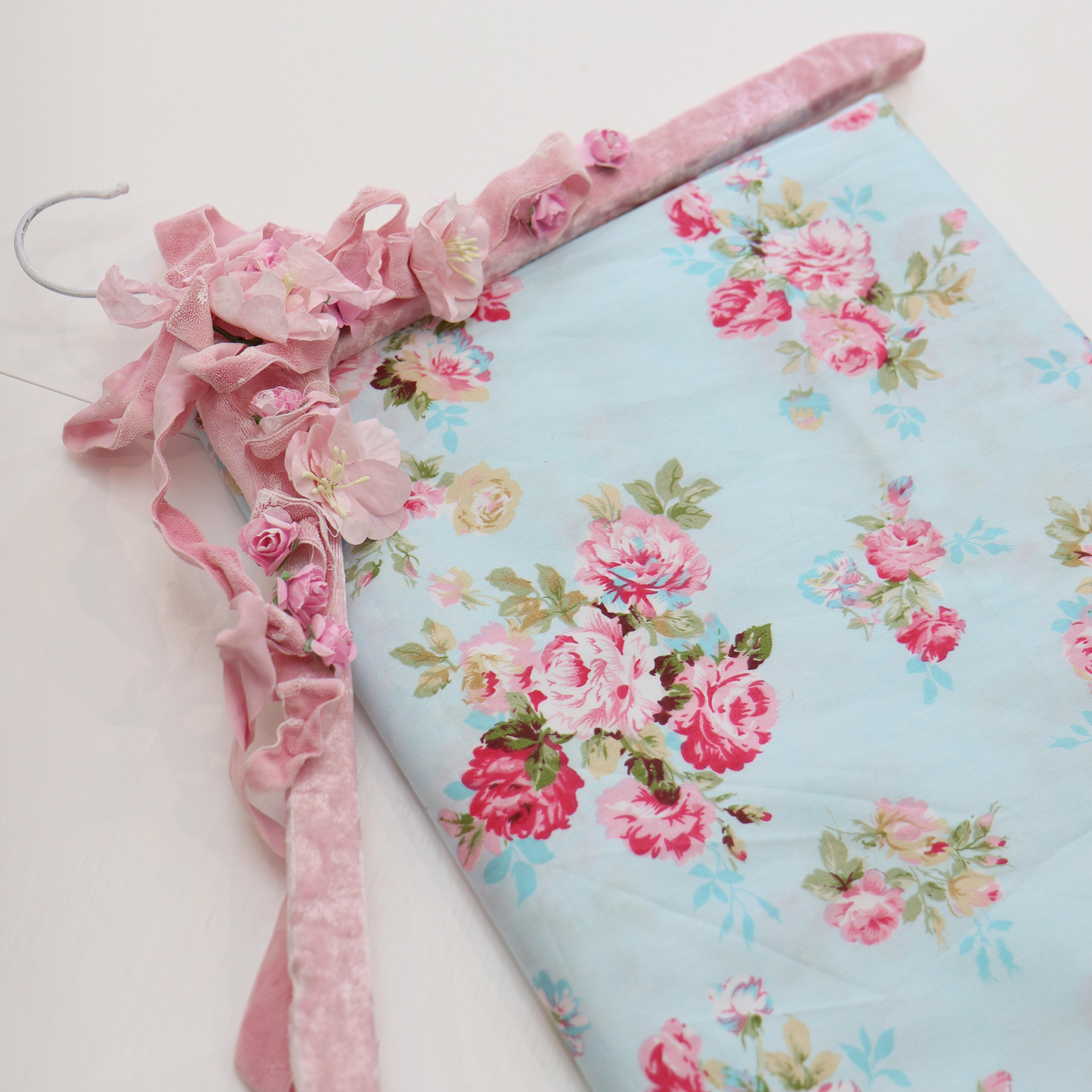 картинка Ткань хлопок "Елена Бирюзово-голубой" . от магазина Ариши Рукодельные нежности