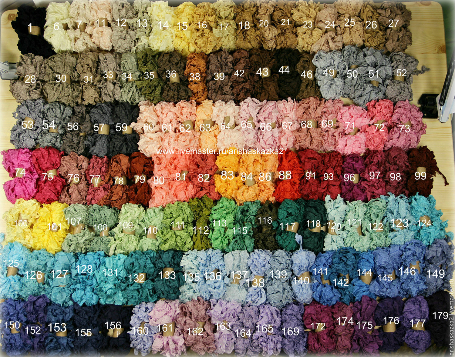 фото Шебби лента №128 от магазина Ариши "Кукольные нежности"