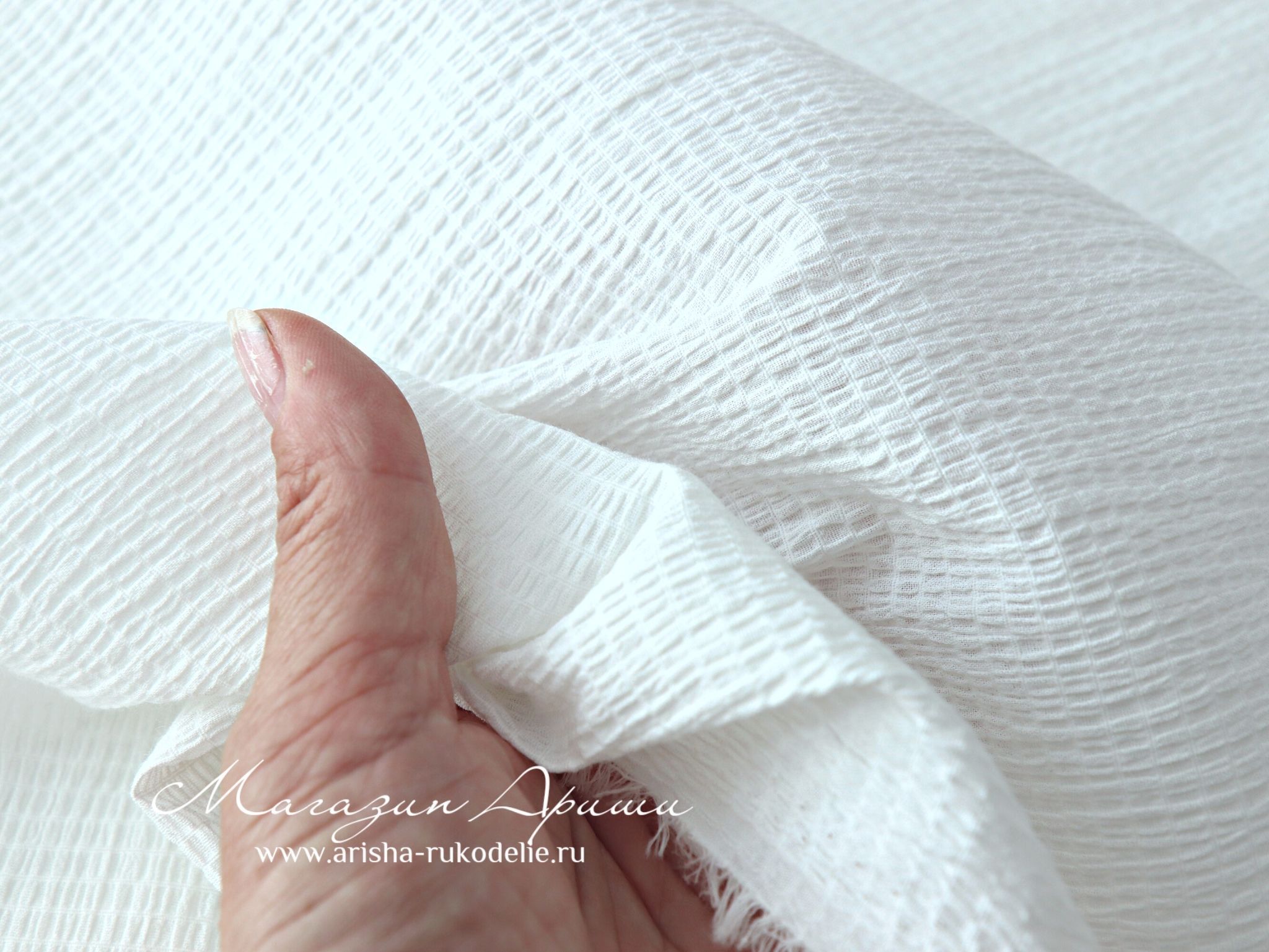 картинка Хлопок жатый №5 от магазина Ариши Рукодельные нежности