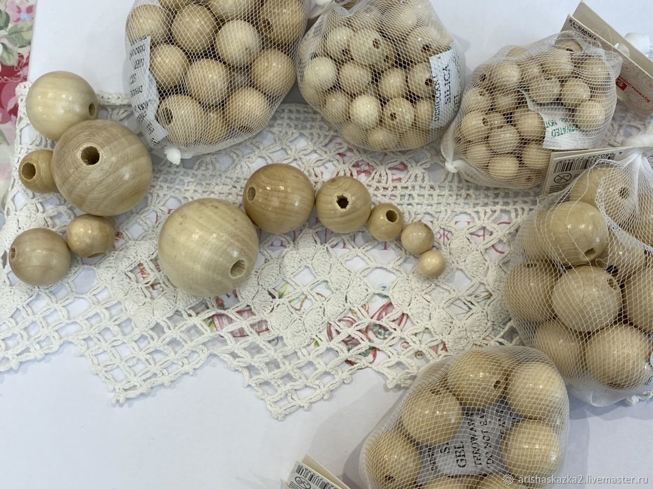 Детальное фото материалов для создания кукол - магазин Кукольные нежности