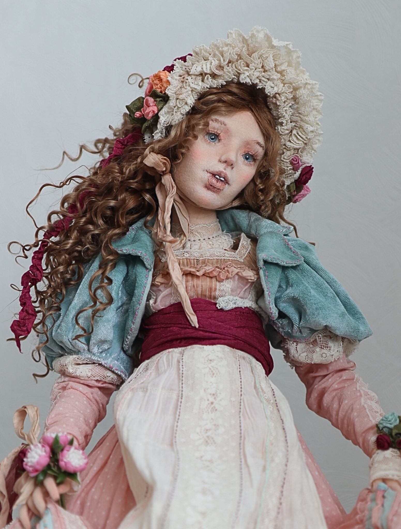 фото  Видео-курс: текстильная BJD + одежда + обувь школа кукол Ариши