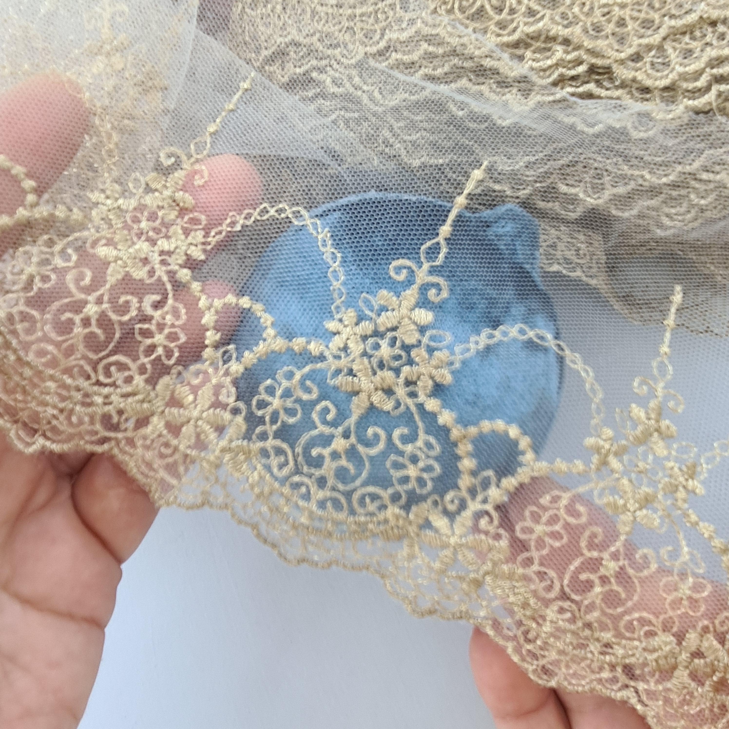 картинка Кружево  золотое 3005. Кружево люрекс от магазина Ариши Рукодельные нежности